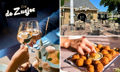 Borrelplank + drankje