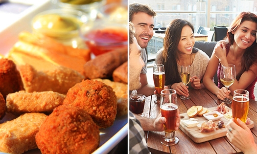 Borrelplank + bier/wijn voor 2 in hartje Amersfoort
