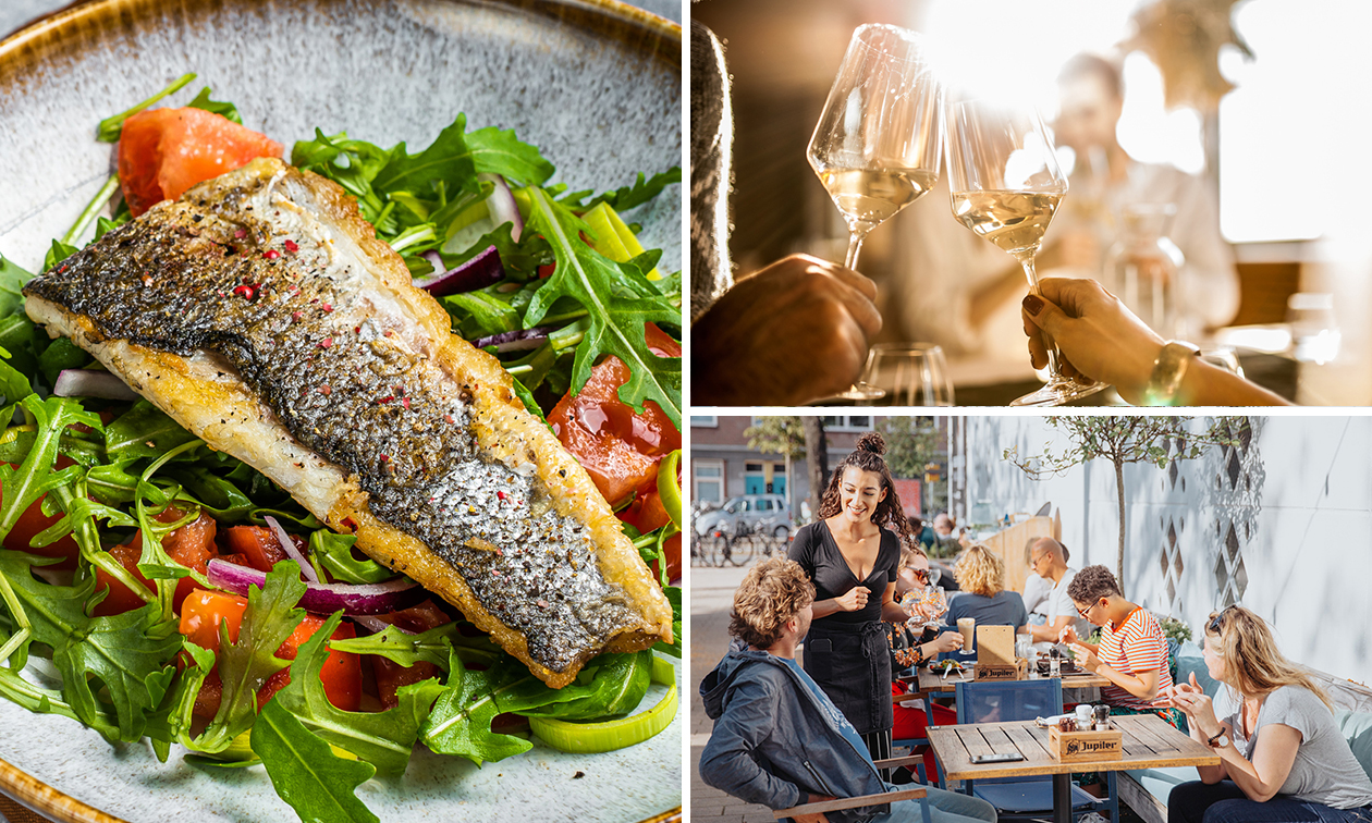 Mediterraans 3-gangen keuzediner in Amsterdam -West