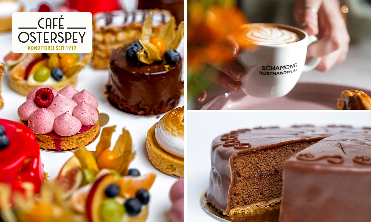 Kaffespezialität oder Matcha + Stück Kuchen nach Wahl in Köln