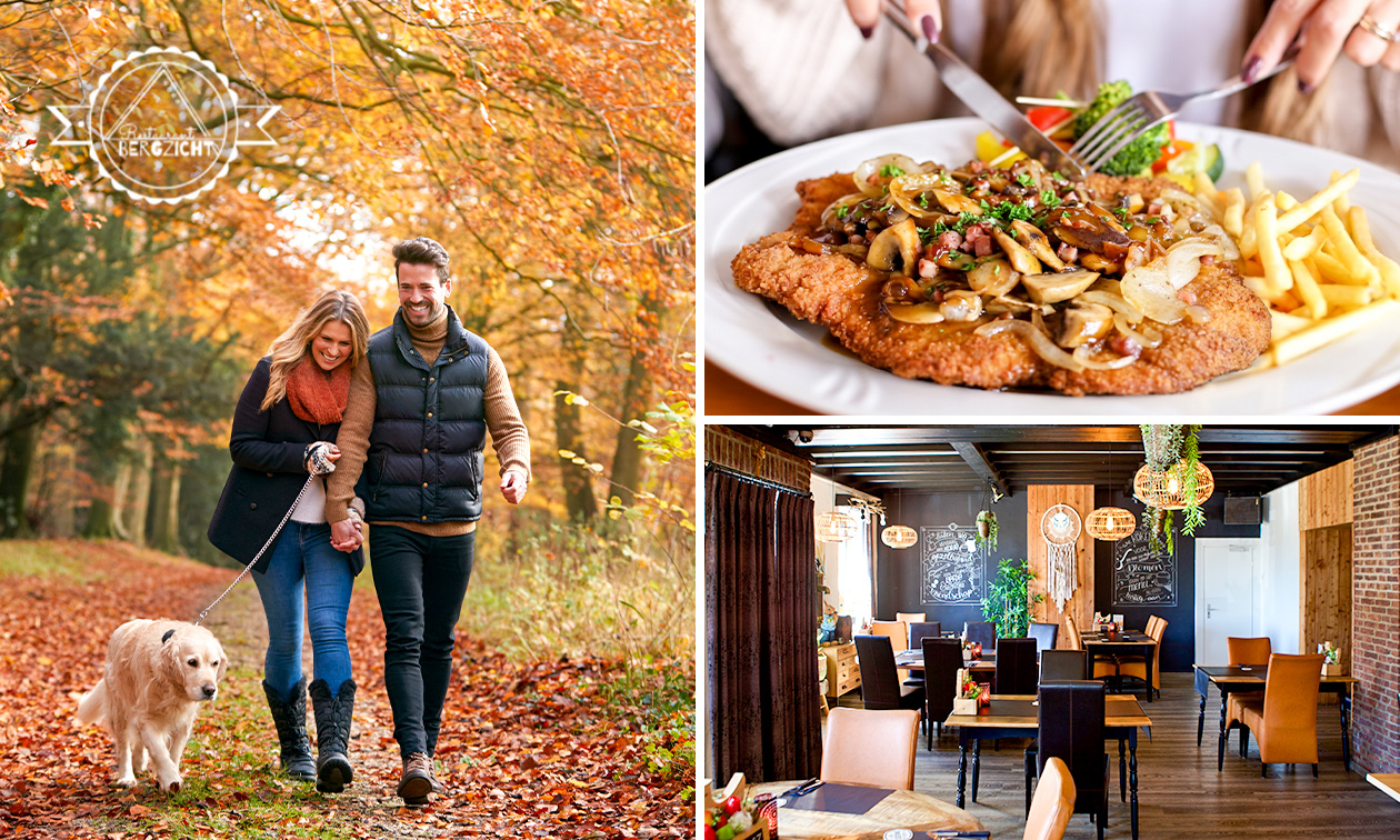 Compleet wandelarrangement incl. koffie/thee + appelflap en een lunchgerecht