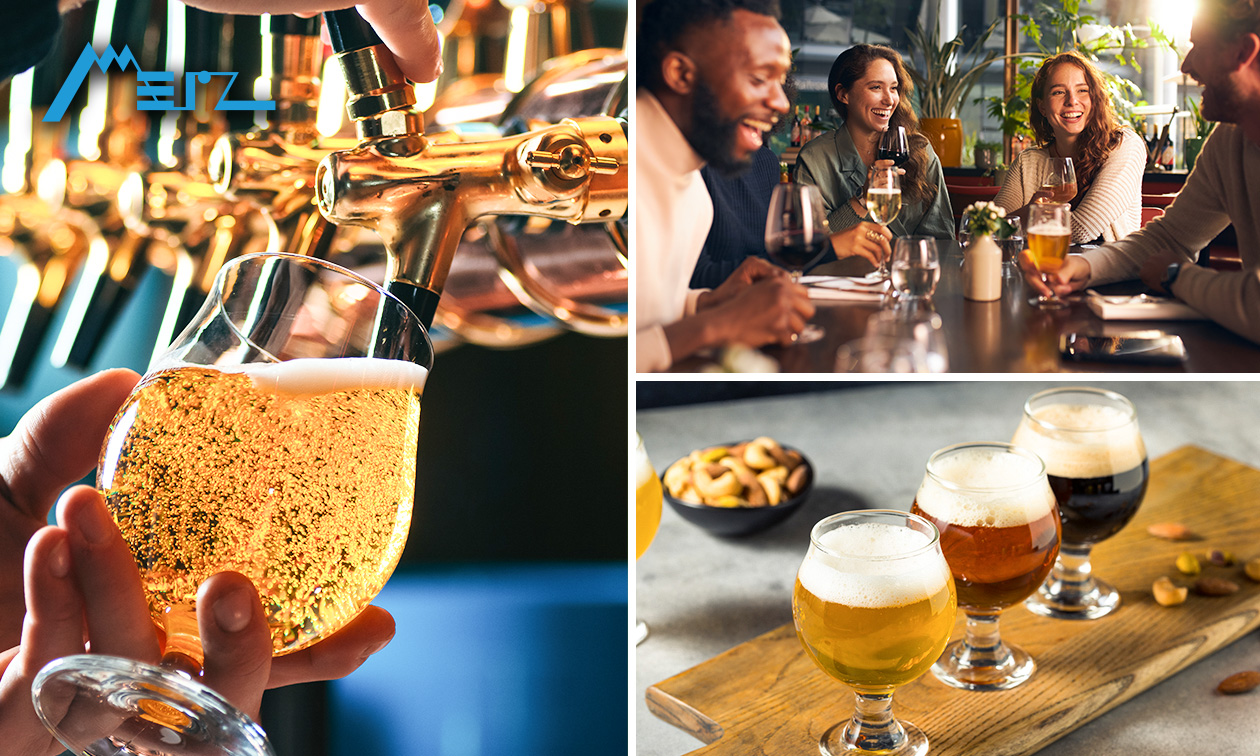 High beer bij Café Restaurant Merz Dordrecht