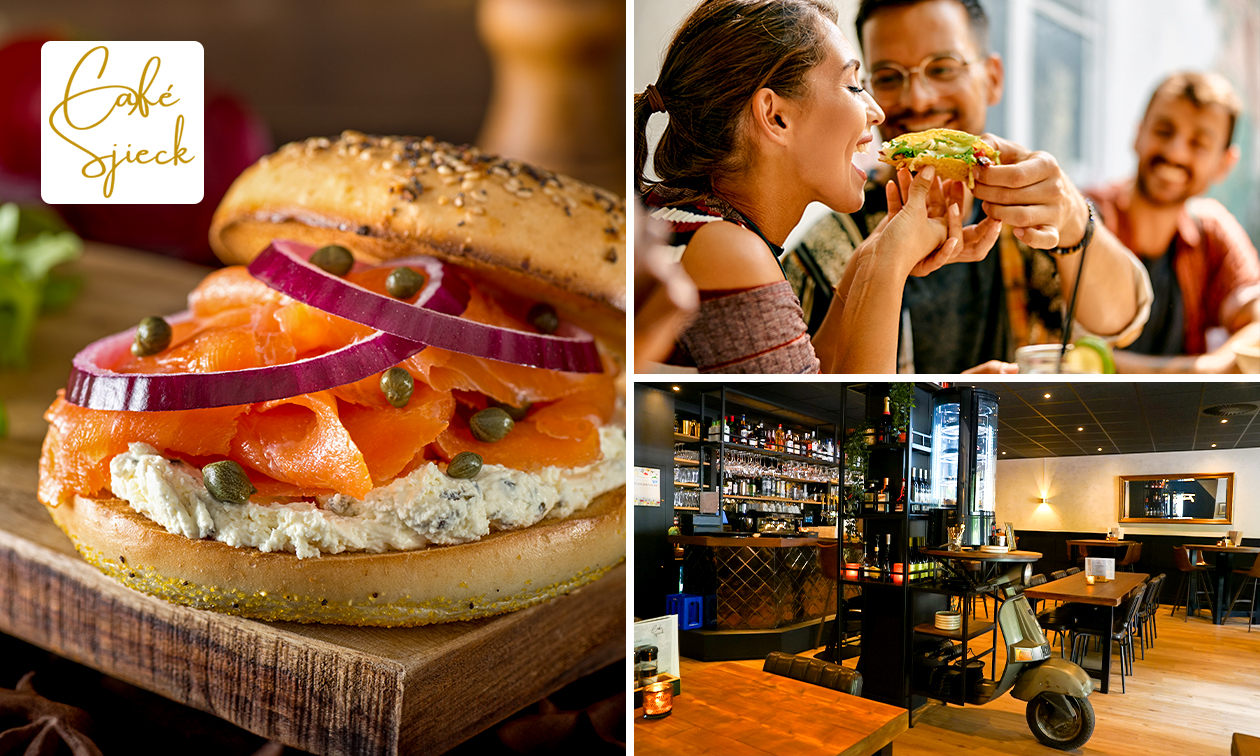 3-gangen keuzelunch bij Café Sjieck