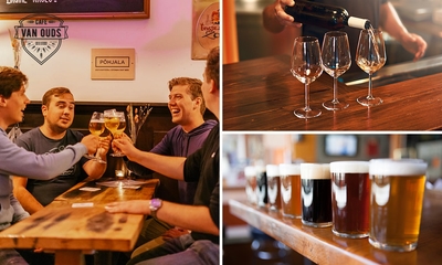 Bier- of wijnproeverij bij Café van Ouds in hartje Nijmegen