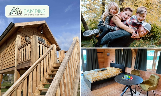 Overnachtingen in safaritent, hoogtehuisje of vakantiehuis (2-6 pers.) in Swalmen