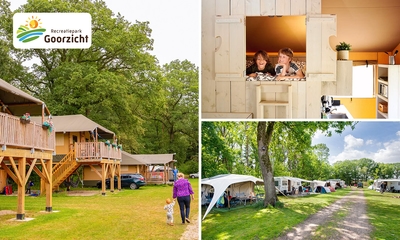 3, 5 of 7 overnachtingen voor 2, 4, 6 of 7 op een kampeerplaats of in een sfeervolle accommodatie