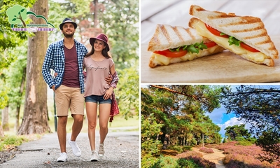 Wandelarrangement incl. koffie/thee + 2-gangenlunch
