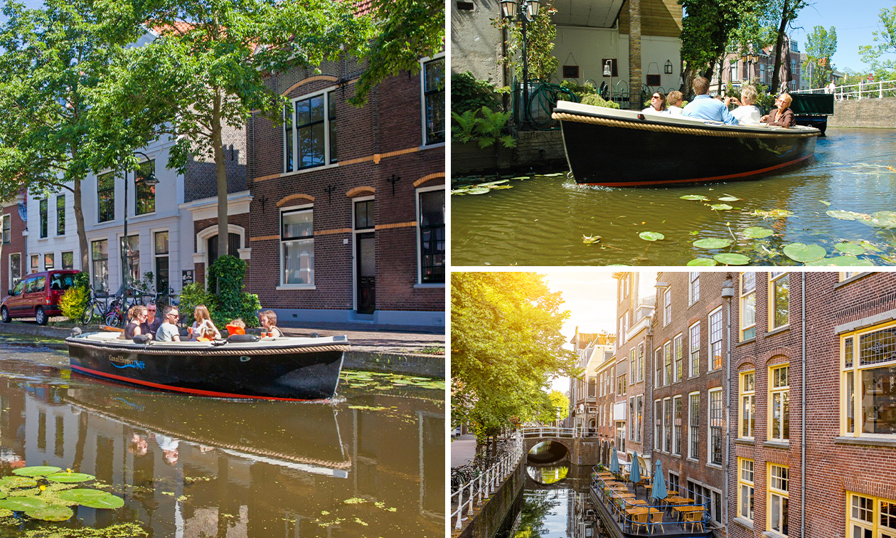 Vaartocht 'Ervaar Vermeer' (8 personen) met Canal Hopper Delft