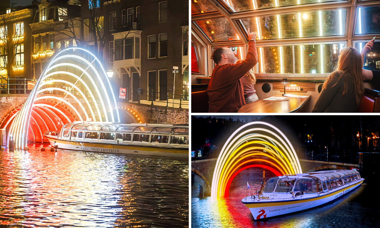 Amsterdam Light Festival Rondvaart (75 min)