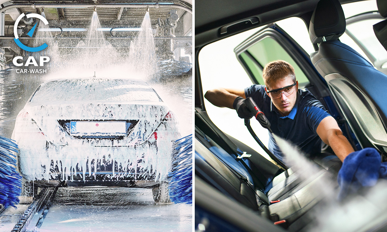 Lavage de voiture extérieur ou intérieur et extérieur près de Liège