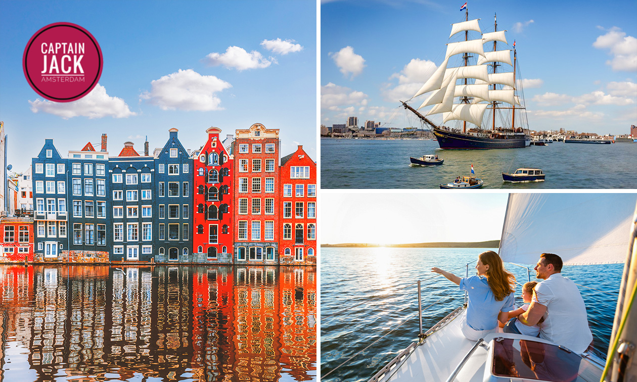 Rondvaart met SAIL Amsterdam (90 min) + hapjes + onbeperkt drinken