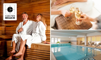 Saunadag + evt. zonnebank + drankje bij Carlton Beach - Beach Body