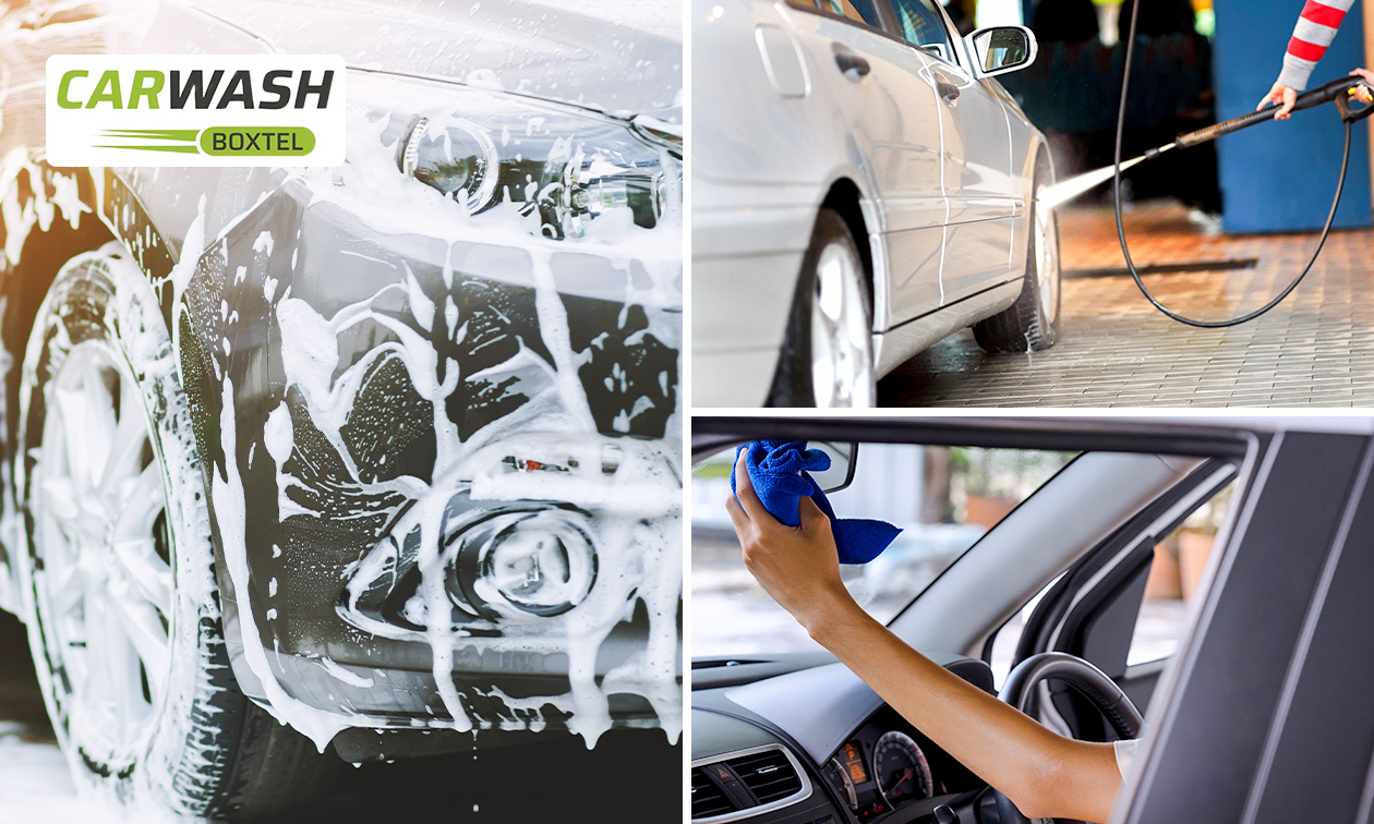 Interieur- en exterieurreiniging naar keuze voor je auto