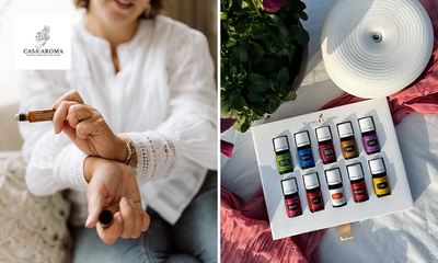 Workshop essentiële olië + 3 producten + koffie/thee + lekkernij + goodiebag