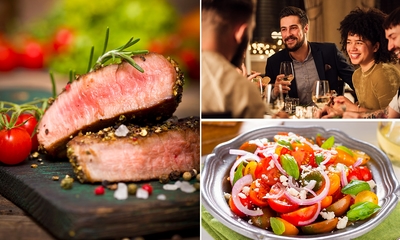 3-gangen keuzediner + brood met kruidenboter in hartje Amsterdam