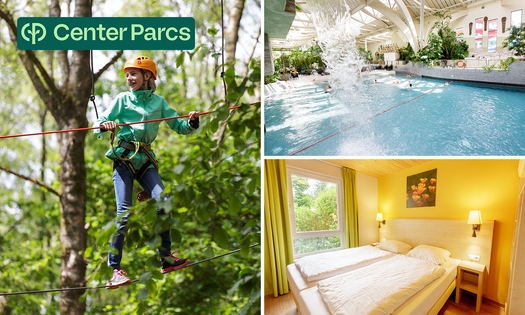 3, 4 of 7 nachten weg (4 tot 6 pers) in Center Parcs