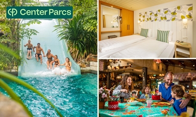 2, 3 of 4 overnachtingen in een cottage voor 4 tot 8 personen bij Center Parcs De Eemhof