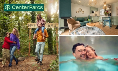 2, 3 of 4 overnachtingen voor 2 tot 5 in Center Parcs Erperheide