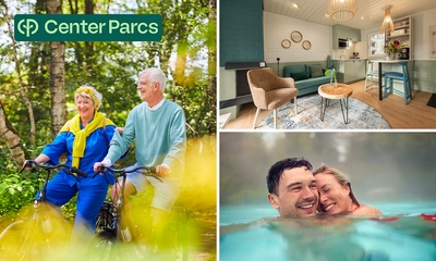 3, 4 of 7 overnachtingen voor 2 in Center Parcs Erperheide