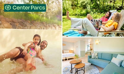 Weekend of midweek voor 2 personen in Center Parcs Het Meerdal
