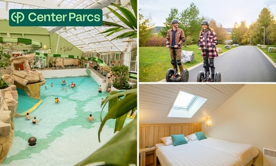 Weekend of midweek weg (2 pers.) in Center Parcs