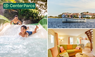 Midweek of weekend in een cottage of appartement voor 2 tot 4 pers. bij Center Parcs Port Zélande