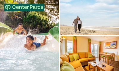 2, 3 of 4 overnachtingen voor 2 tot 4 pers. bij Center Parcs Port Zélande