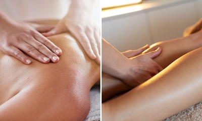 Soin du dos ou des jambes au choix + massage (30, 60 ou 90 min au total) près de Valenciennes