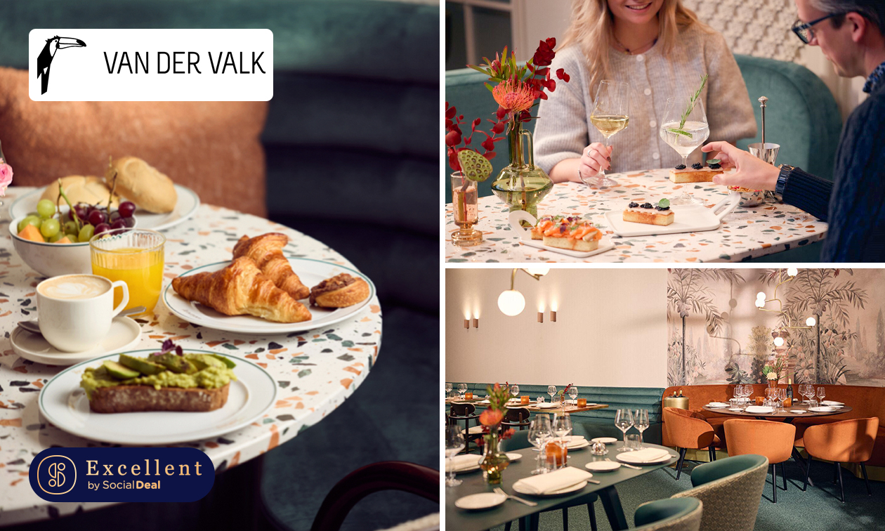 Luxe ontbijtbuffet en à la carte + glas cava