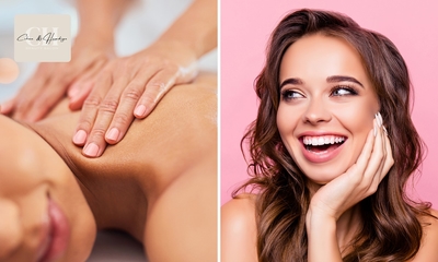 Ontspannende massage (60 min) of tandenbleken (50 min) nabij Brussel