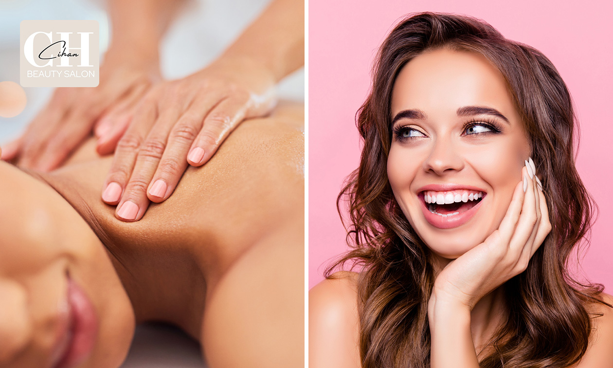 Ontspannende massage (60 min) of tandenbleken (50 min) nabij Brussel