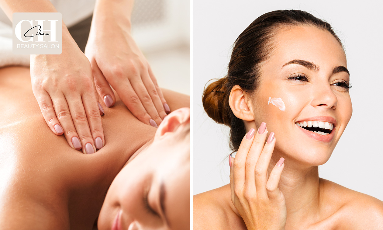 Wenkbrauwen epileren + evt. wimpers verven of gezichtsbehandeling (30 min) of massage (40 min)