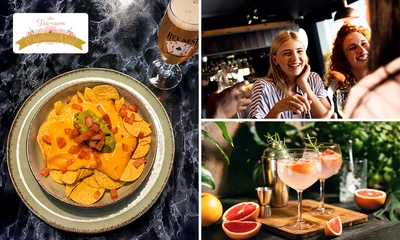 High beer, cocktail, mocktail of mix
