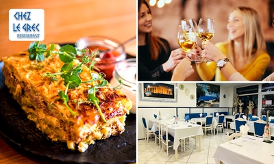 Lunch en 2 services au choix au Chez le Grec
