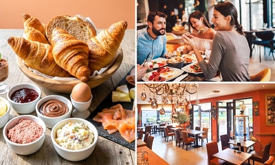 Uitgebreid ontbijt bij Chez Louis