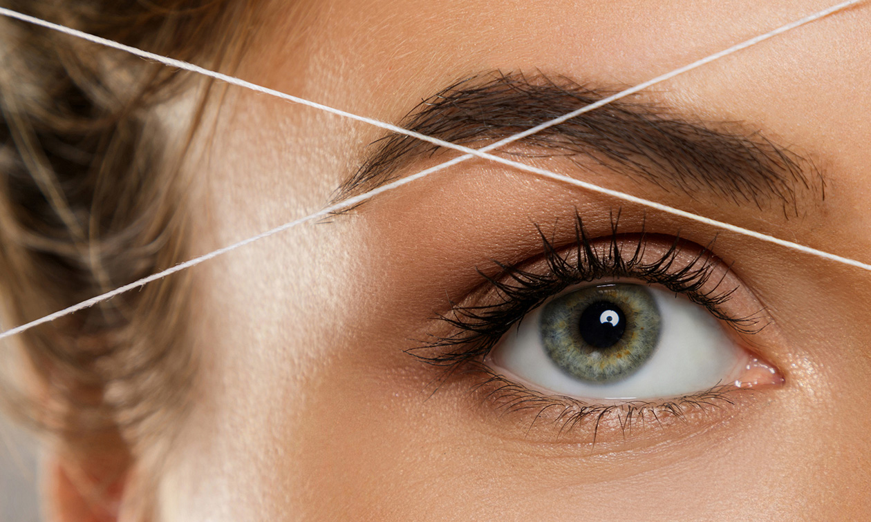 Epileren wenkbrauwen of ontharen bovenlip of hele gezicht