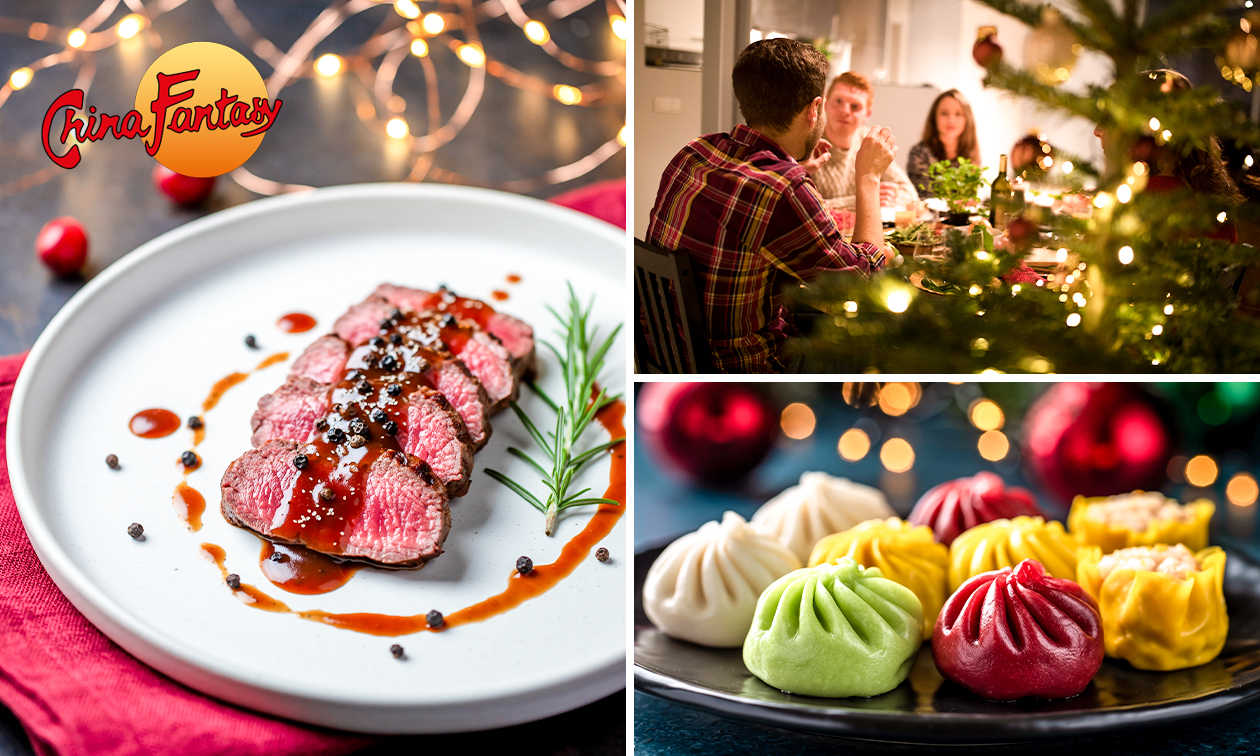 3-gangen kerstdiner bij China Fantasy