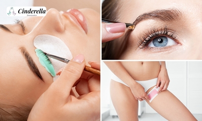 Wimper- of wenkbrauwbehandeling naar keuze of Brazilian waxbehandeling