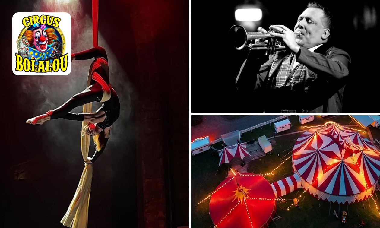 Entree voor het Kerstcircus in Zoetermeer