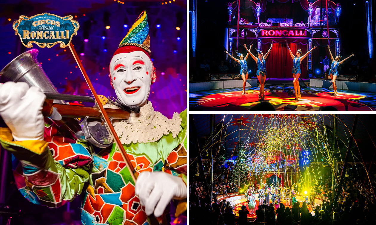 Entree Circus-Theater Roncalli in Aken