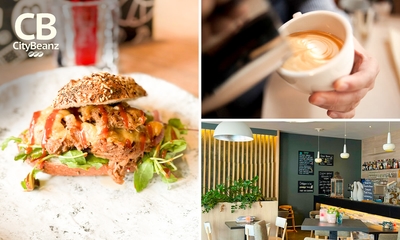 2-gangen keuzelunch of gebak + warme drank naar keuze bij CityBeanz in hartje Vlissingen