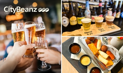 Bierproeverij + bittergarnituur bij CityBeanz in hartje Vlissingen