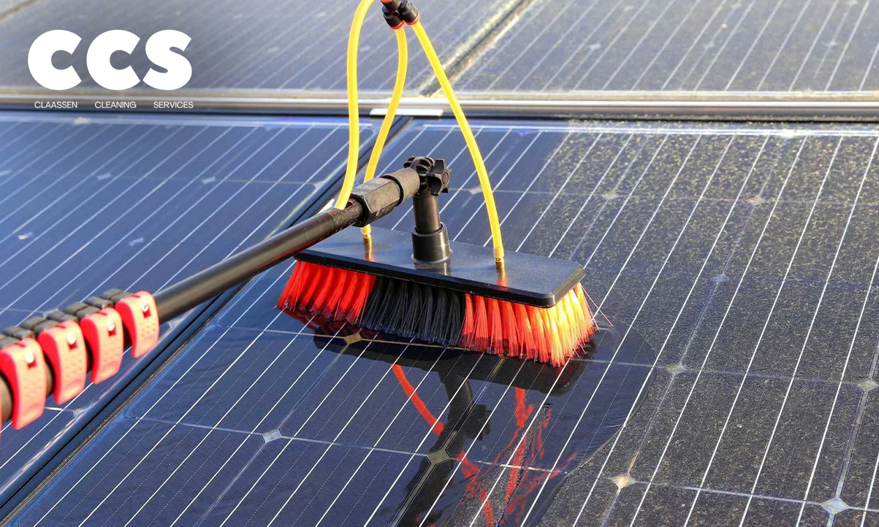 Zonnepanelen reinigen