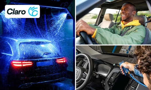 4 weken onbeperkt autowasbeurten bij Claro Carwash