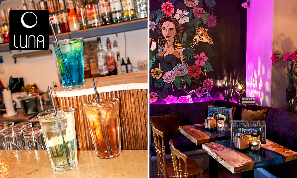 2 cocktails naar keuze bij Cocktailbar Luna op de markt in Delft