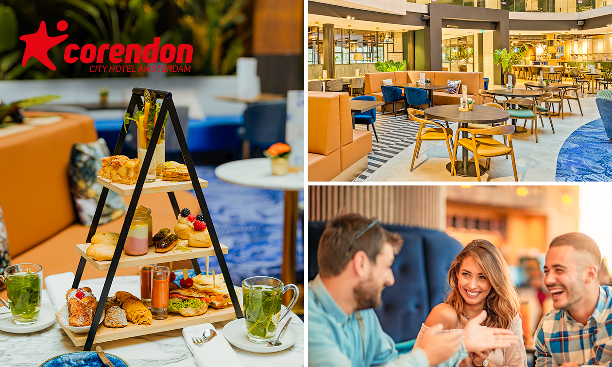 High tea (2 uur) bij Corendon Village Hotel Amsterdam