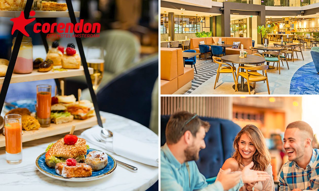 High tea (2 uur) bij Corendon Village Hotel Amsterdam