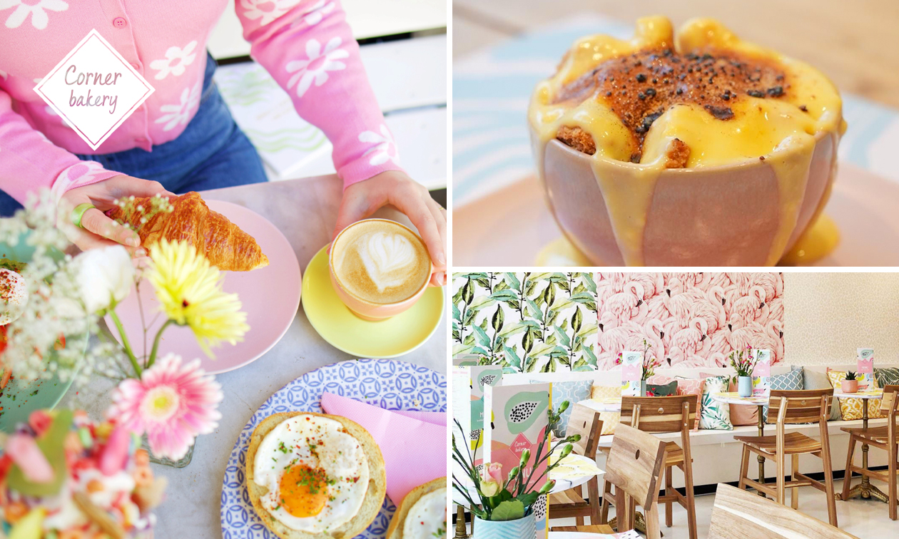 Freaky Crumble + koffie/thee óf ontbijt/lunch + koffie/thee + jus d'orange