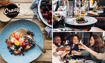 Crazy brunch- of dinerspel (2-8 pers.) voor thuis