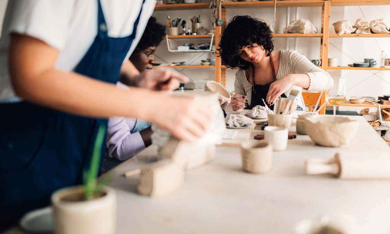 Creatieve workshop naar keuze (2,5 uur)